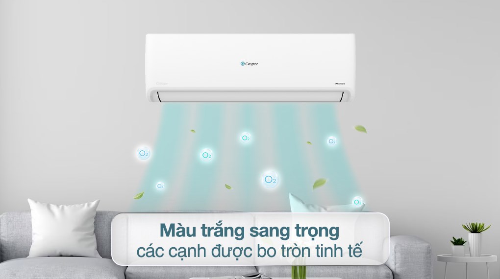 Điều hòa Casper Inverter 24000 BTU 1 chiều GC-24IS33